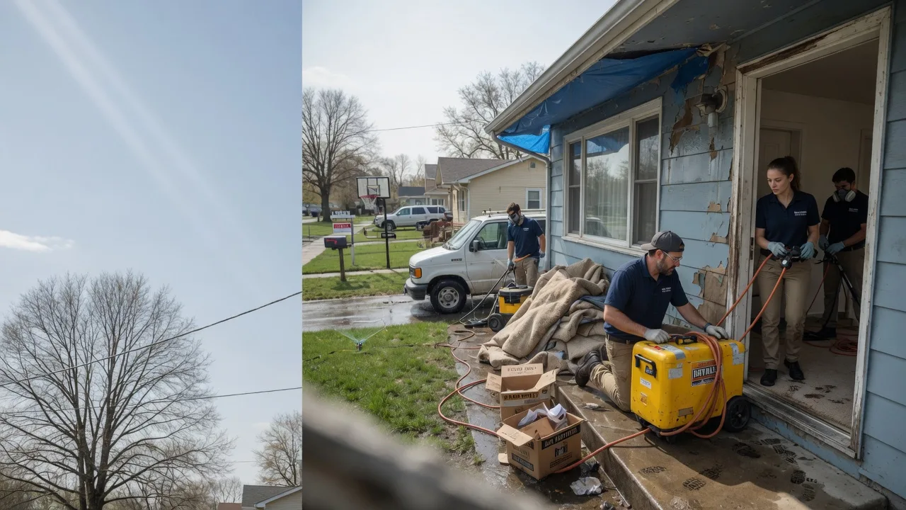 Basement Flood Cleanup in Brandon, SD near me